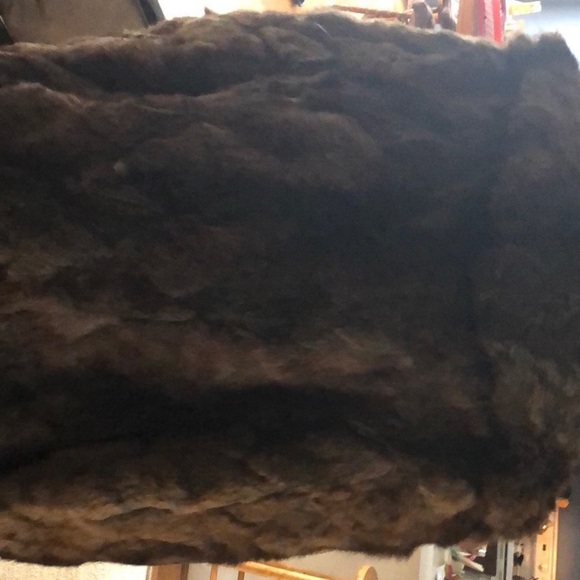 Natural Brown Fur Coat - Picture 3 of 4